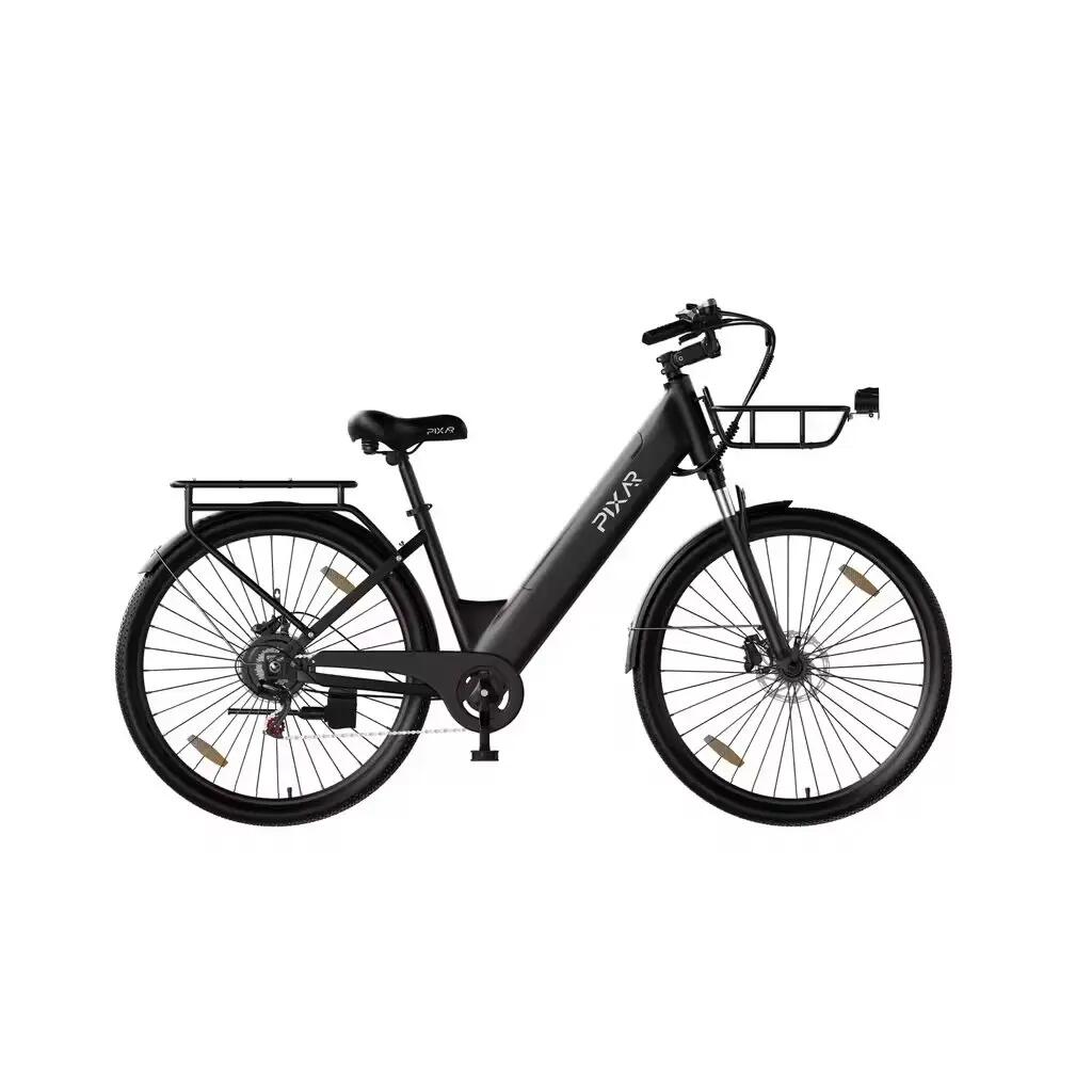 Unisex City E-Bike 36V 18Ah 250W 27.5" 7-Speed Hydraulic Brakes PIXAR C1 PRO 2/7