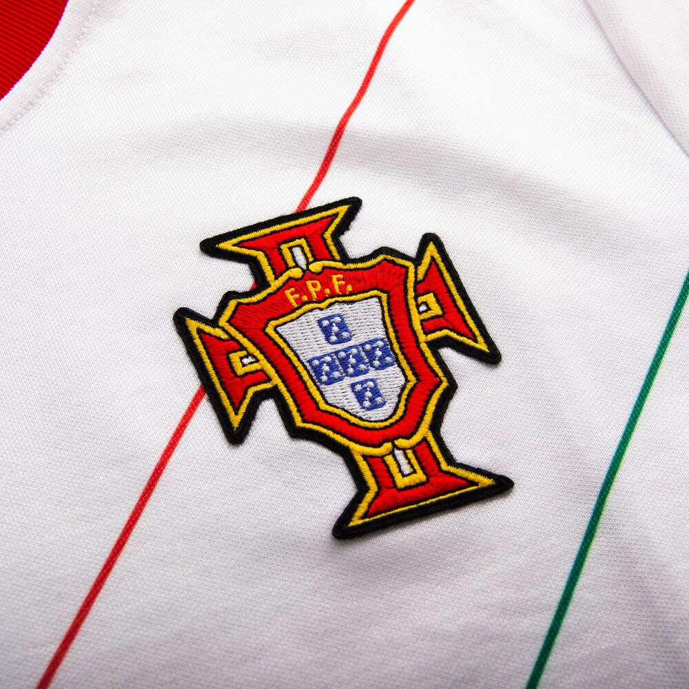 Portogallo 1984 - Maglia da calcio rétro da trasferta - Bianca – COPA Football 5/7