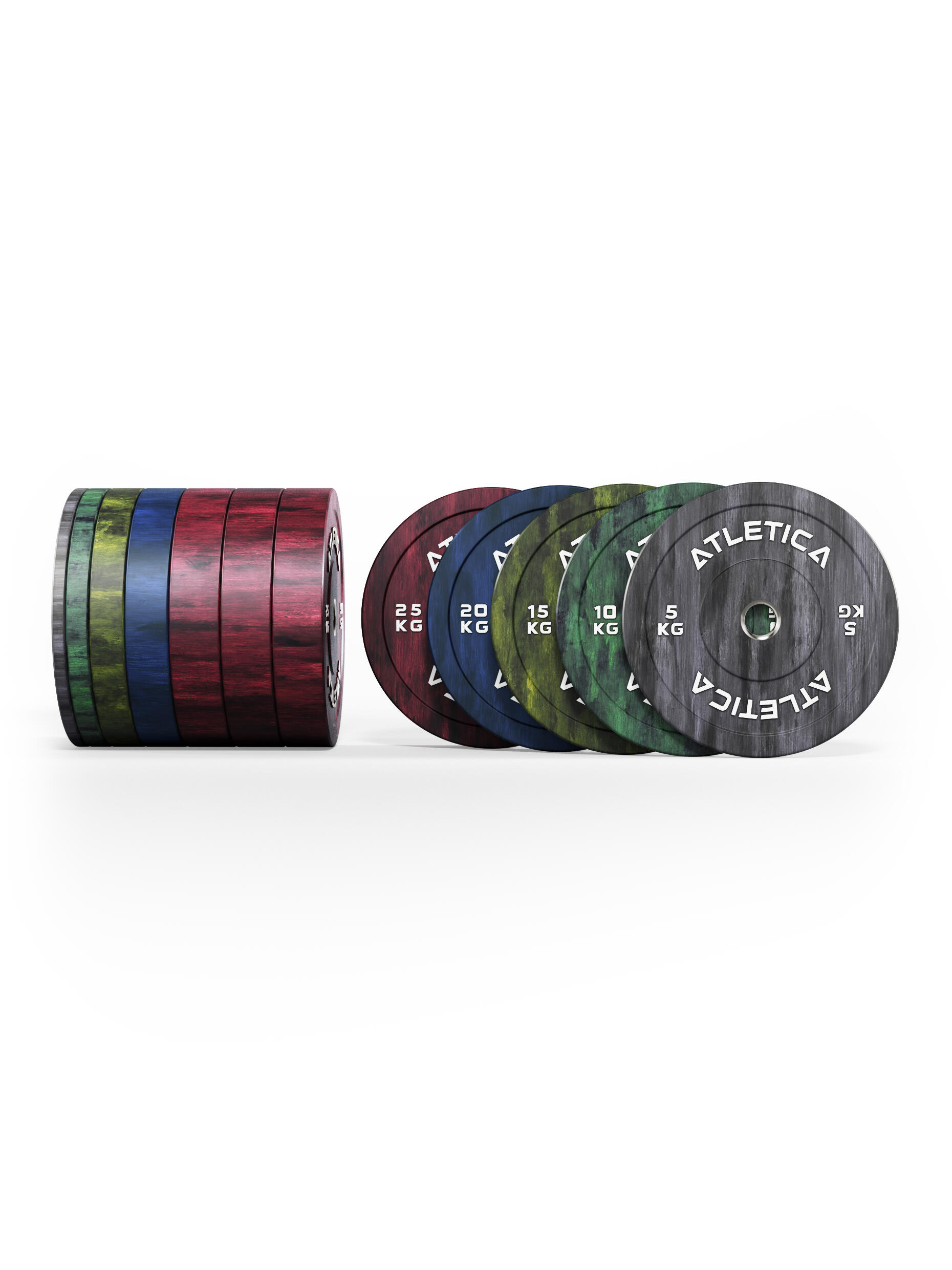 Fusion Bumper Plates SET | 200kg 3/3