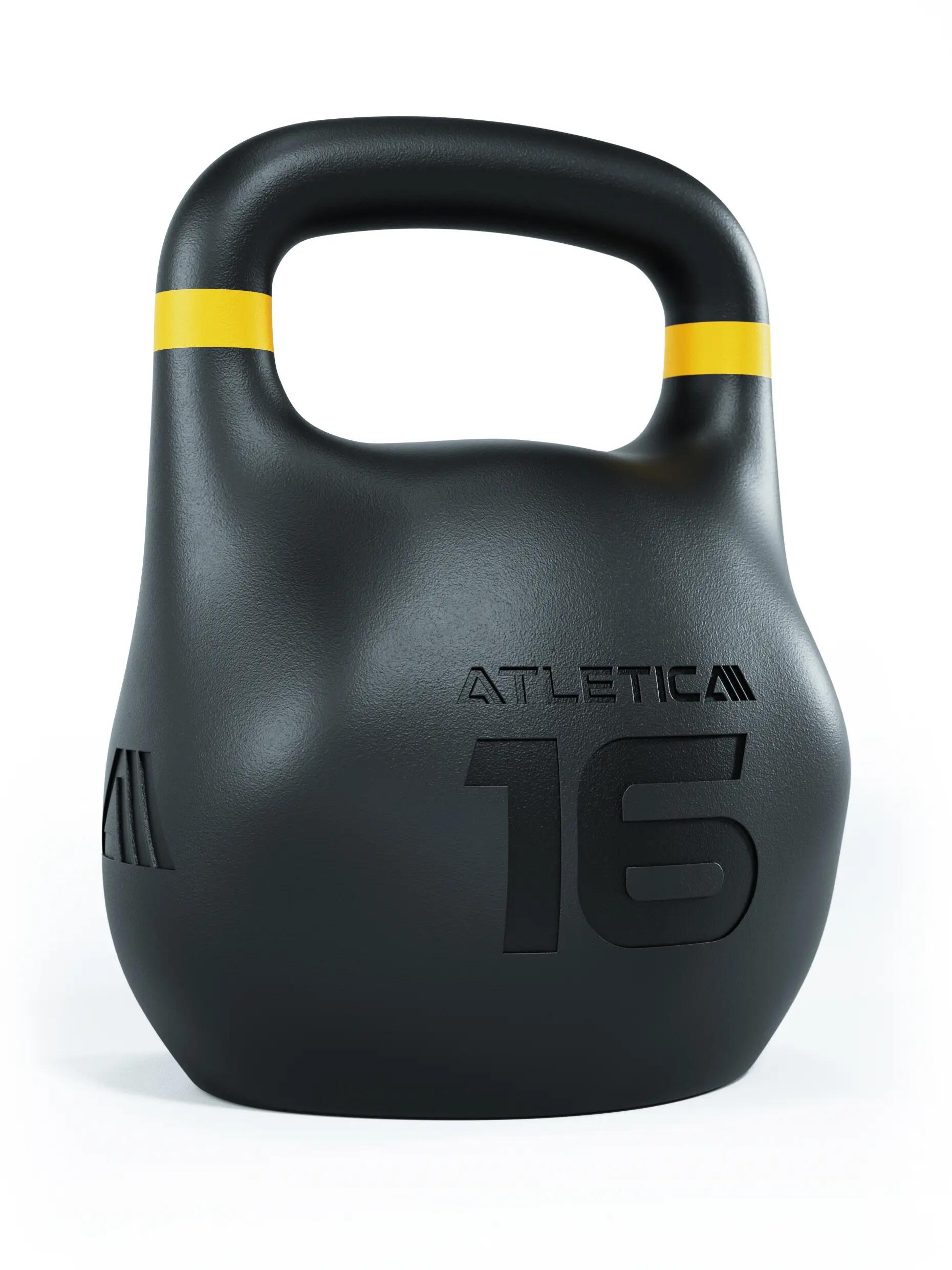 HRX Octagon Kettlebell | 16 kg | Yellow 3/4
