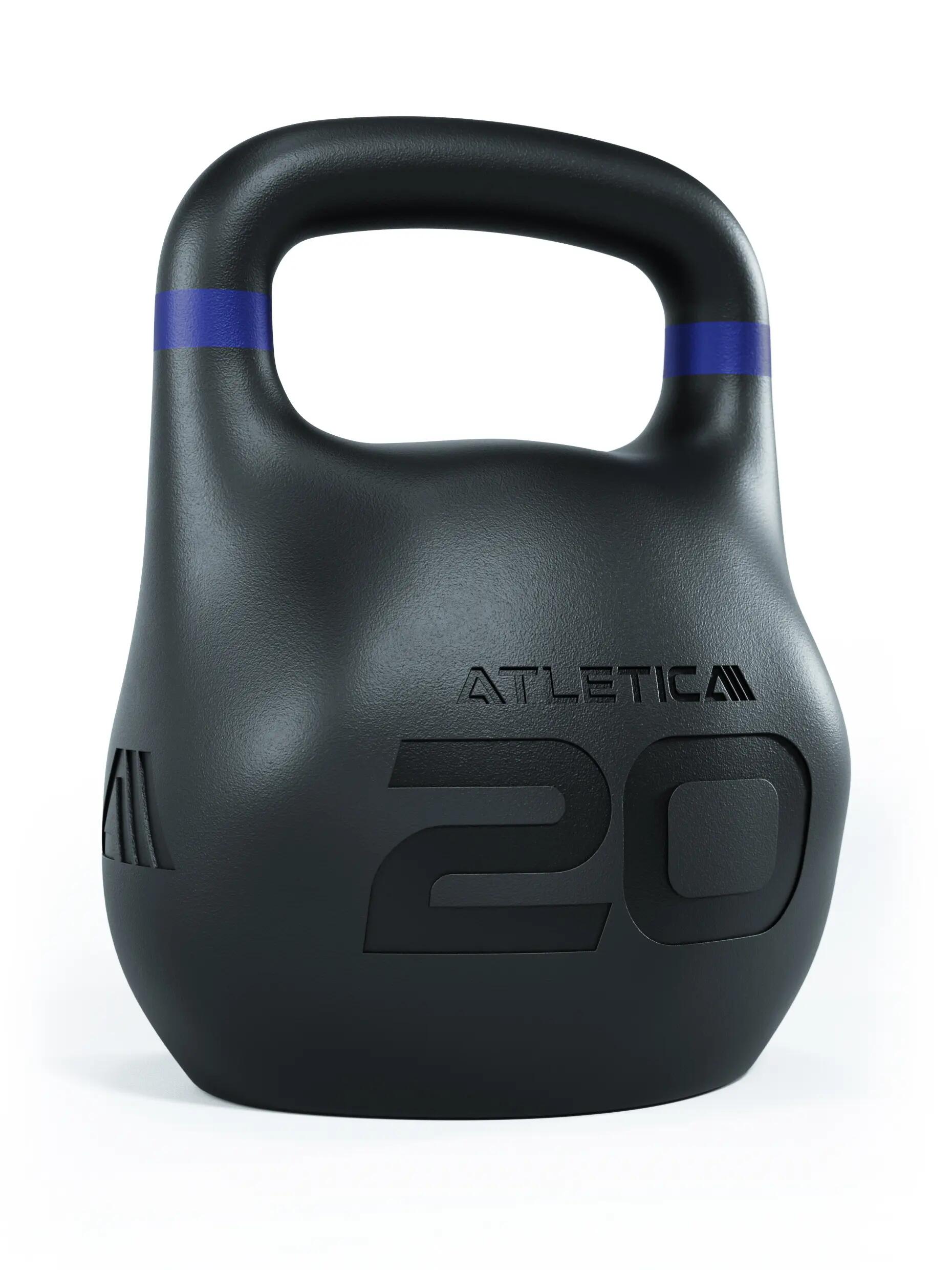 HRX Octagon Kettlebell | 20kg | Purple 3/4