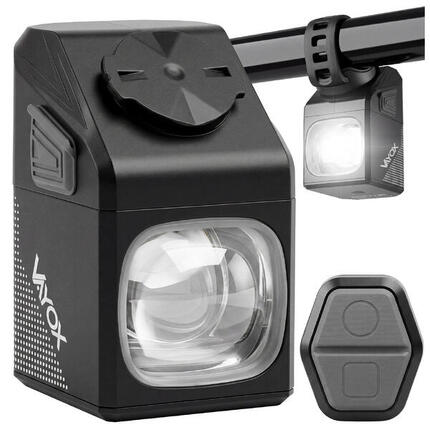 Lampka rowerowa przednia VAF1000PRO 1000lm z pilotem USB-C