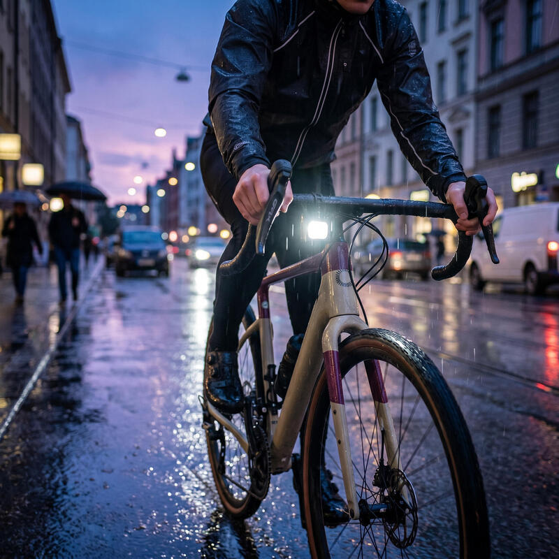 Lampă față pentru bicicletă VAF1000PRO 1000lm cu telecomandă USB-C