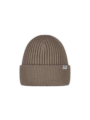 Nieck beanie heren mutsen taupe