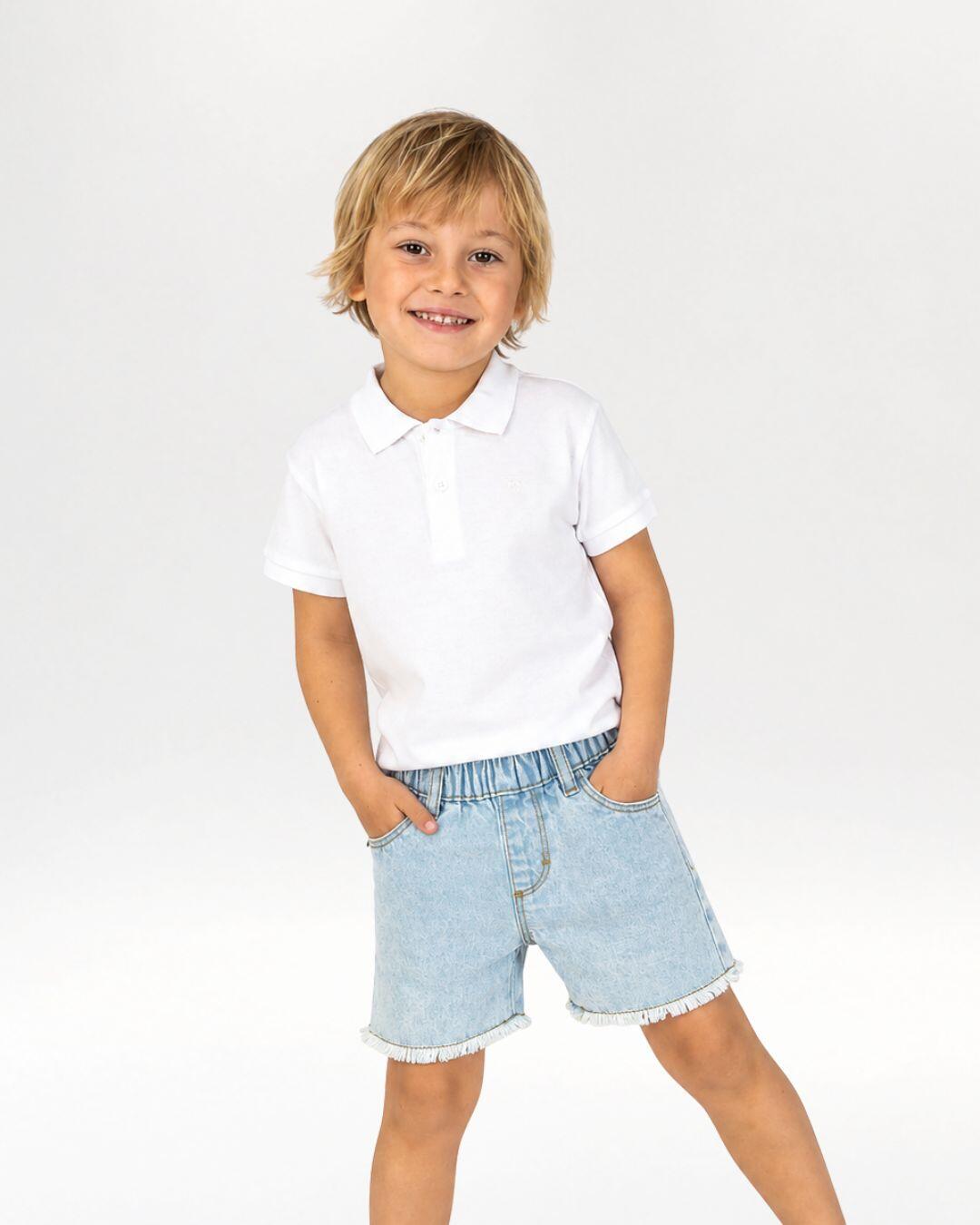 Short bebé vaquero unisex 2/5