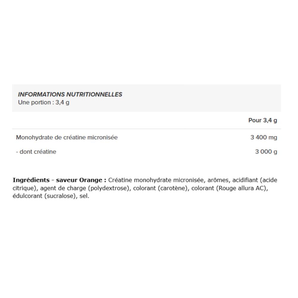 100 % Kreatinmonohydrat – 300 g Orange Biotech USA 4/6