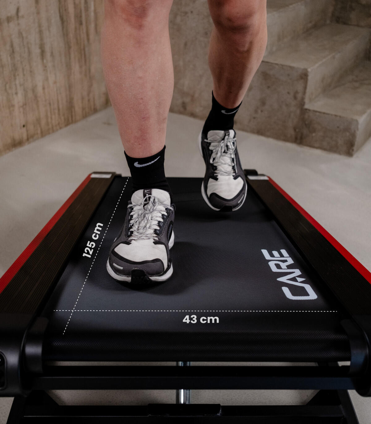 Tapis de course - CARE - SKYLINK - 13km/h et inclinaison 40% 4/5