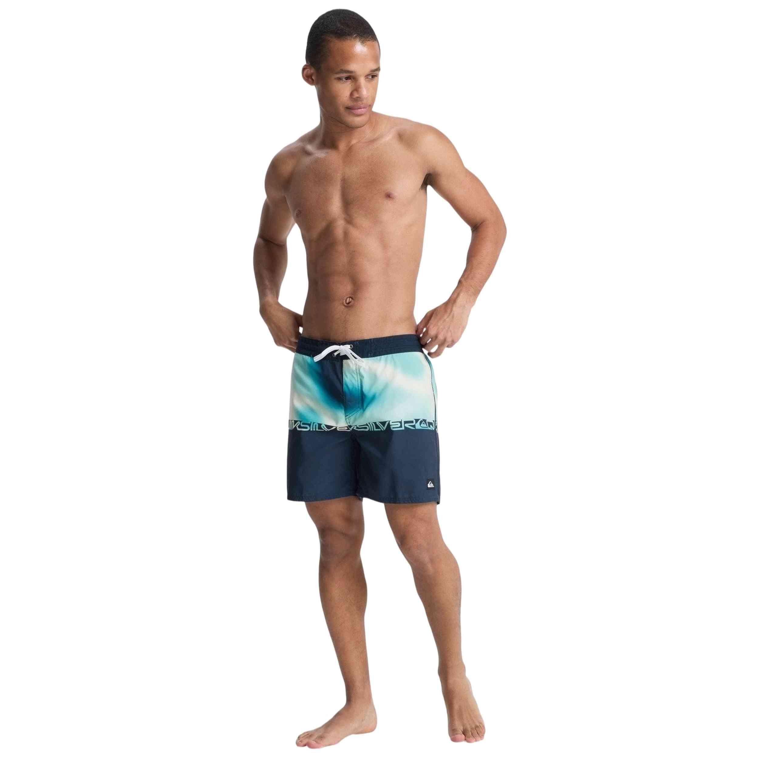 Short de bain EVERYDAY 16" Bleu Homme 5/5