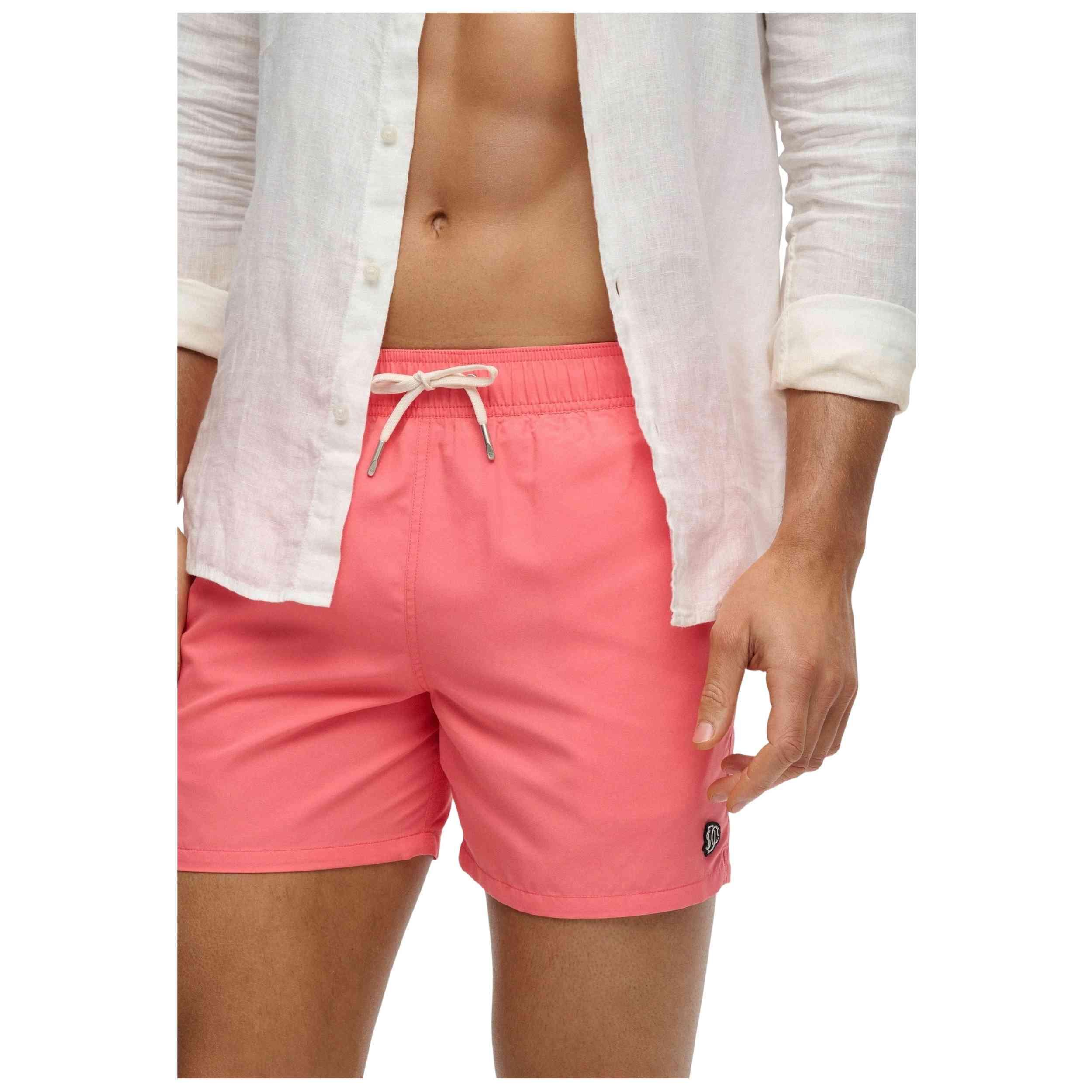 Calções de banho bordados com logo Superdry 15 4/6