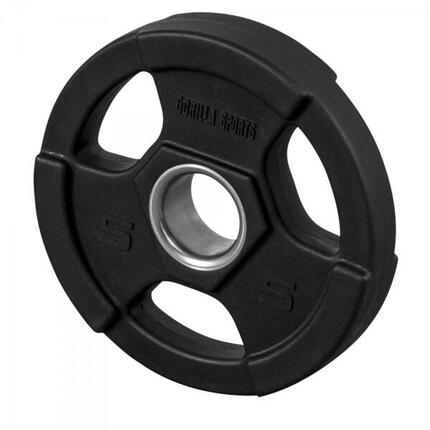 POIDS DISQUES OLYMPIQUES EN FONTE AVEC REVETEMENT CAOUTCHOUC | DIAMETRE 51 MM |