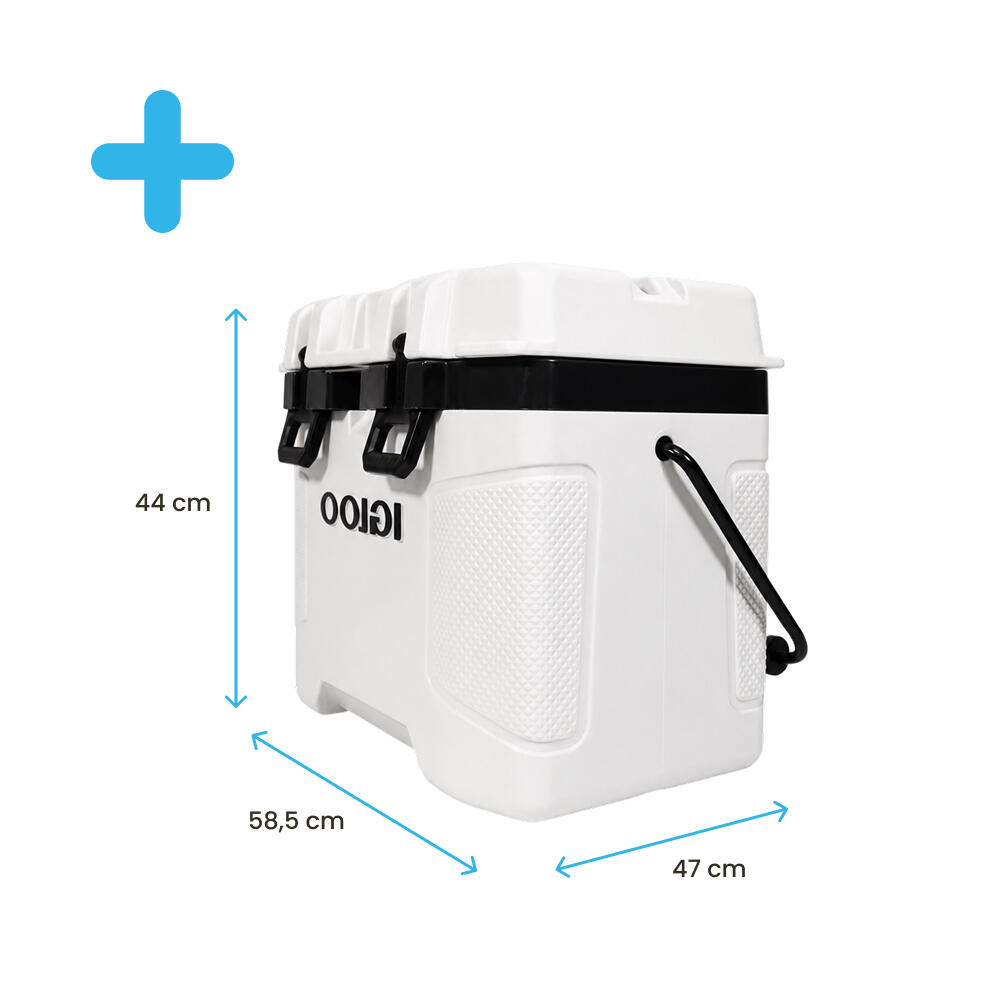 Geleira rígida Igloo Trailmate 25 L MaxCold Ultra 2/4