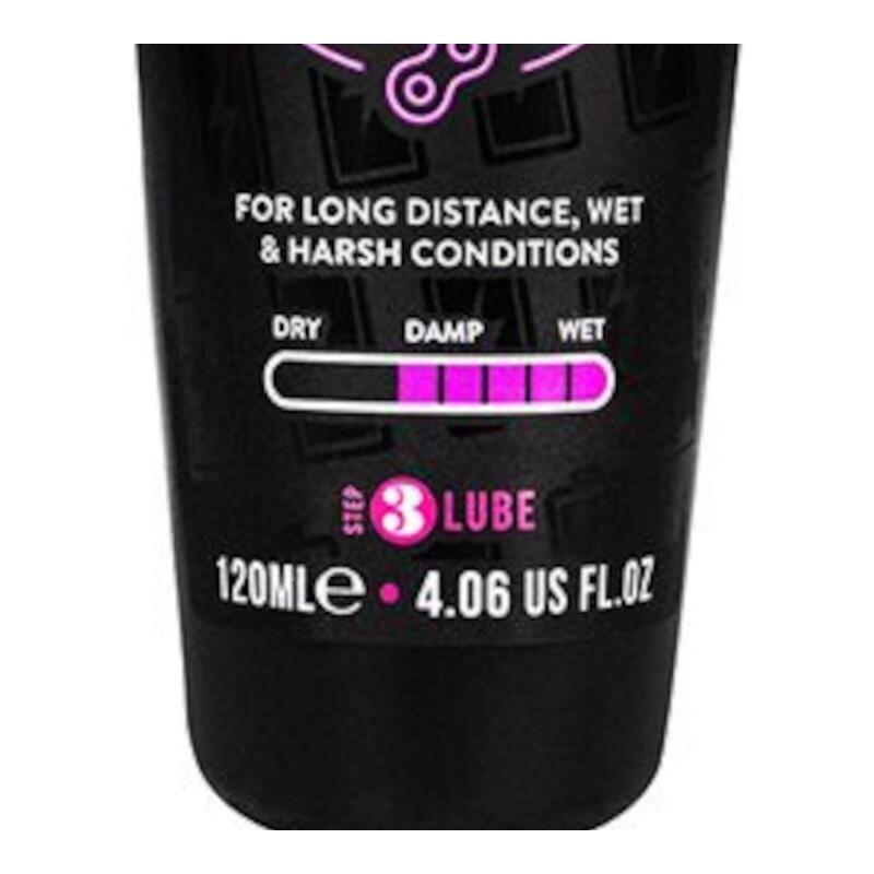 Muc-Off Lubrifiant Céramique Pour Chaîne – Conditions Humides – 50 Ml – Idéal VAE, VTT Et Route