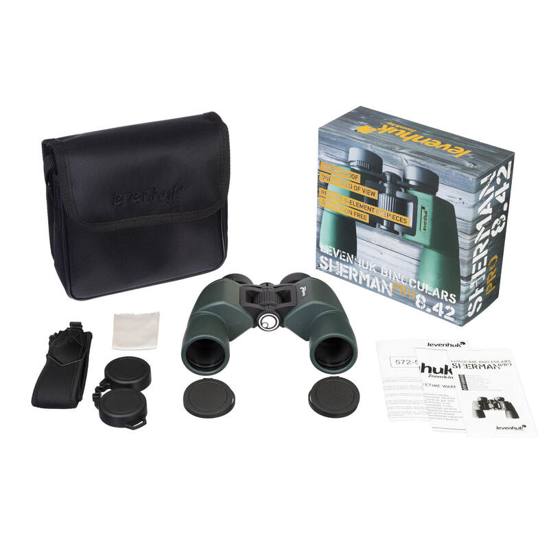 Binoclu Levenhuk Sherman PRO 8x42