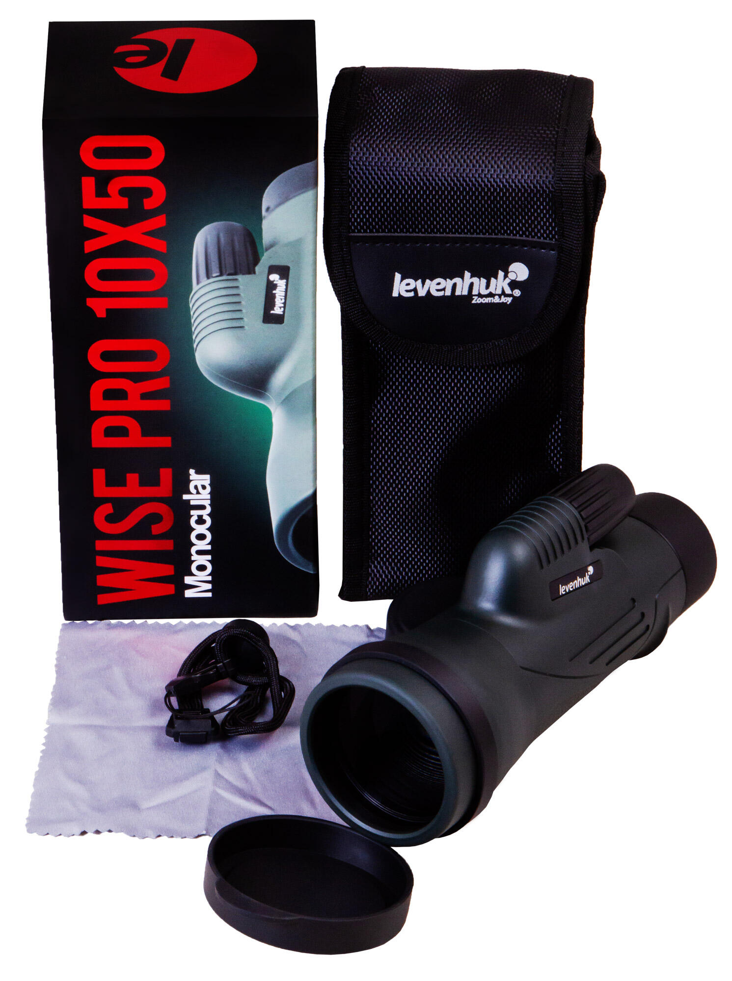 Monocular Levenhuk Wise PRO 10x50 5/7