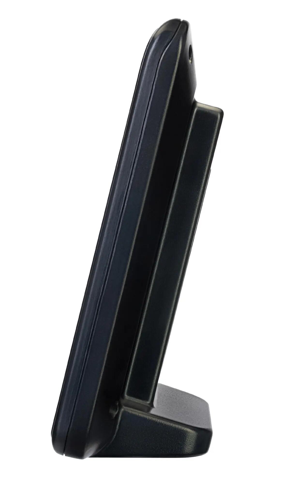 Thermomètre et hygromètre - fonctions horloge - modèle Wezzer BASE L50 - noir 6/10