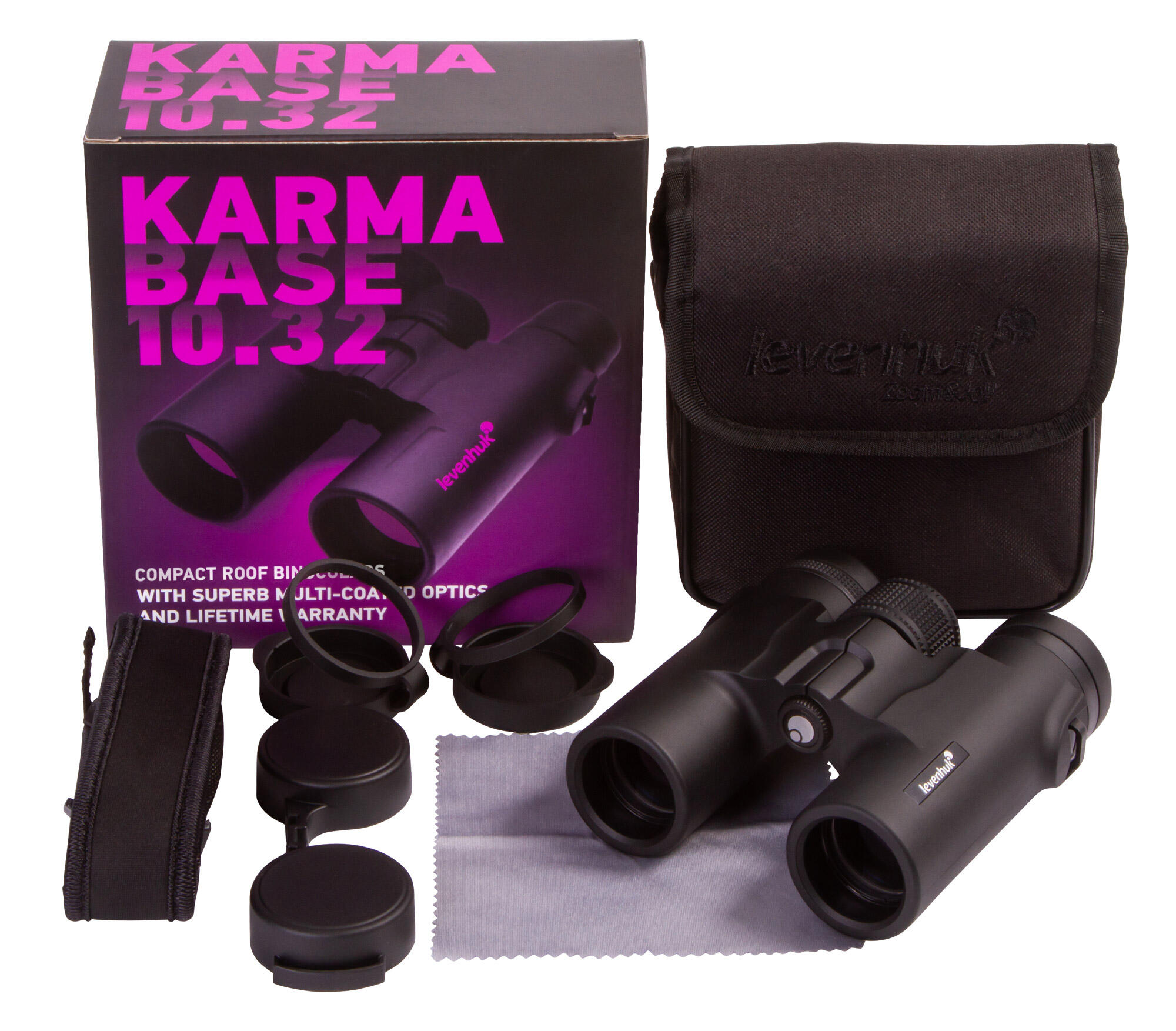 Prismáticos Levenhuk Karma BASE 10x32 2/7