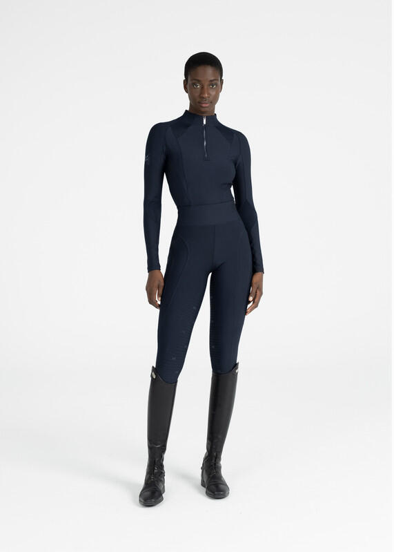 Leggings Pantalón Mujer Equitación Maximilian Outline Full Grip Atlántico 6/7