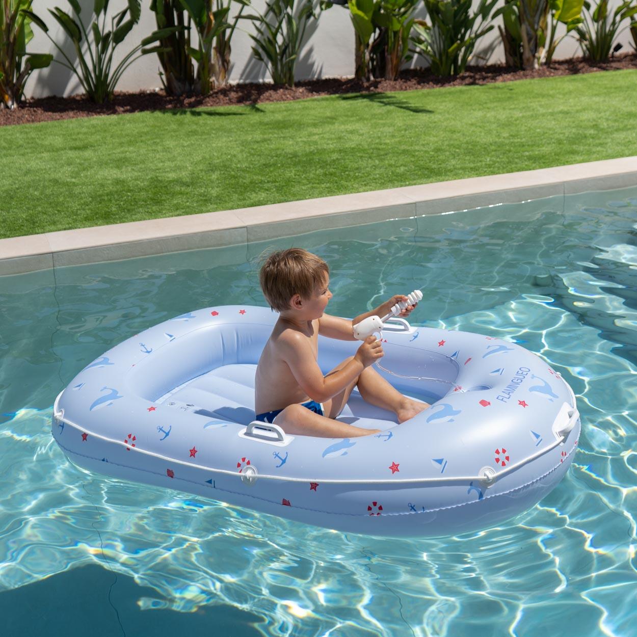 Flamingueo hinchable infantil PVC 2/7