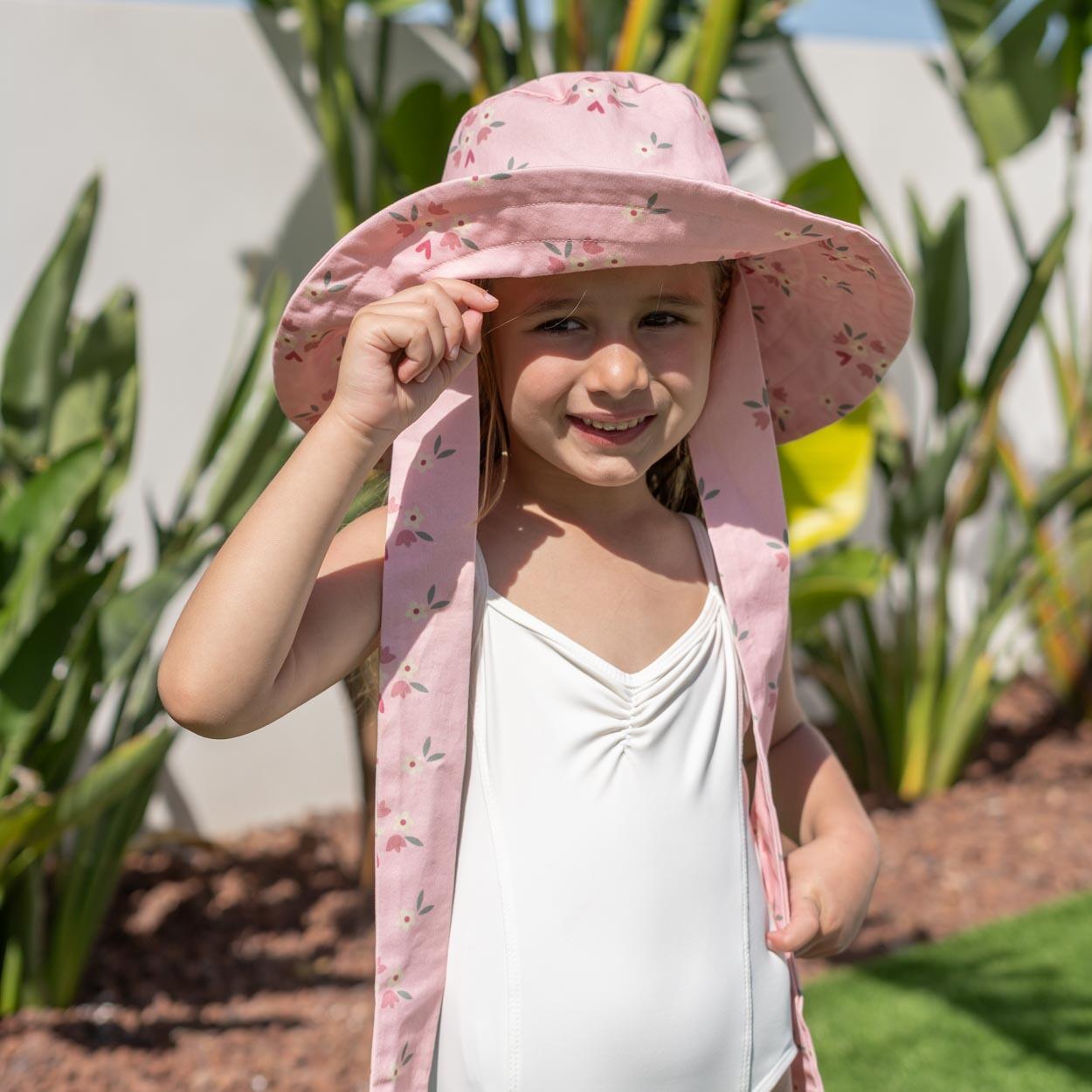 Flamingueo sombrero infantil algodón 2/6