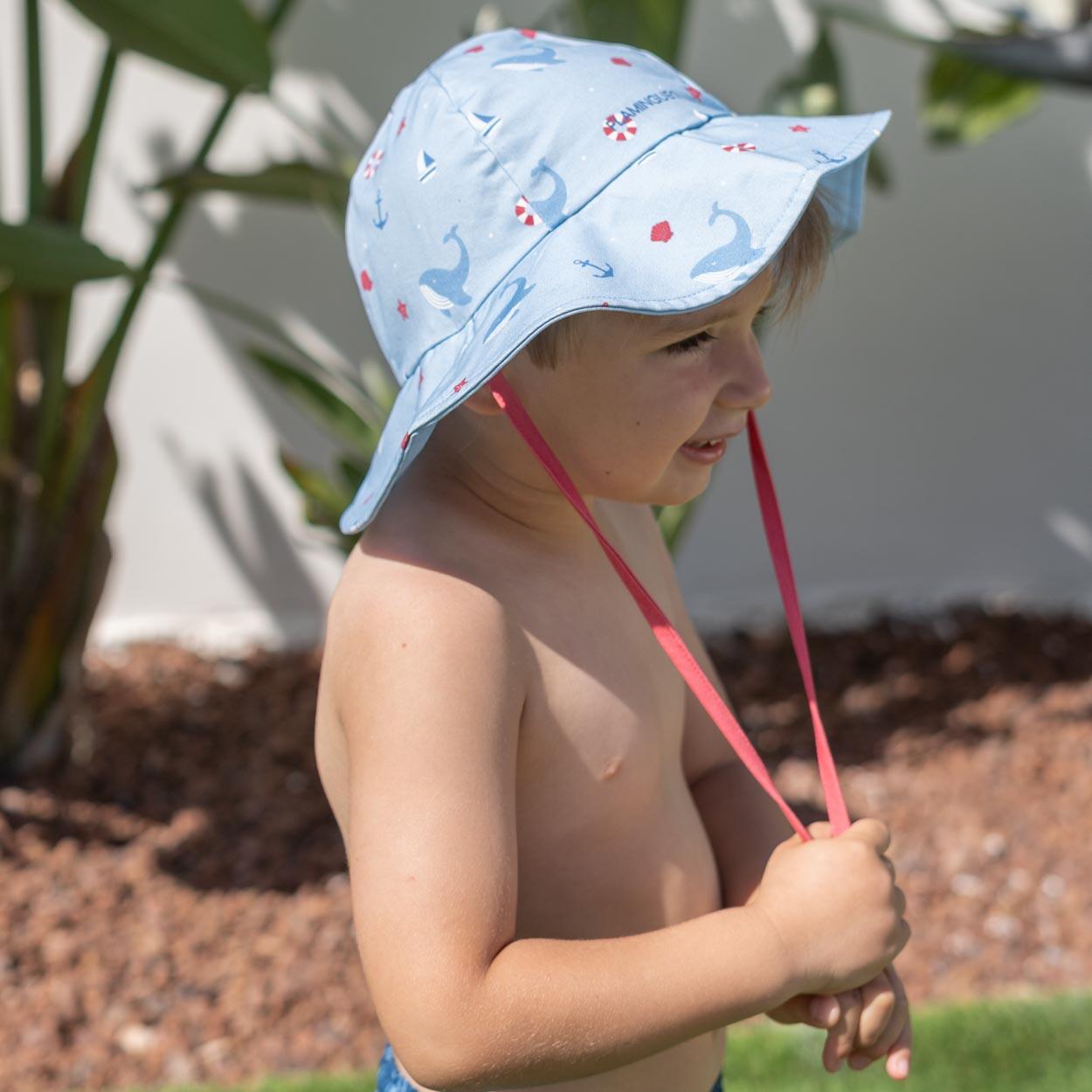 Flamingueo sombrero infantil algodón 5/7