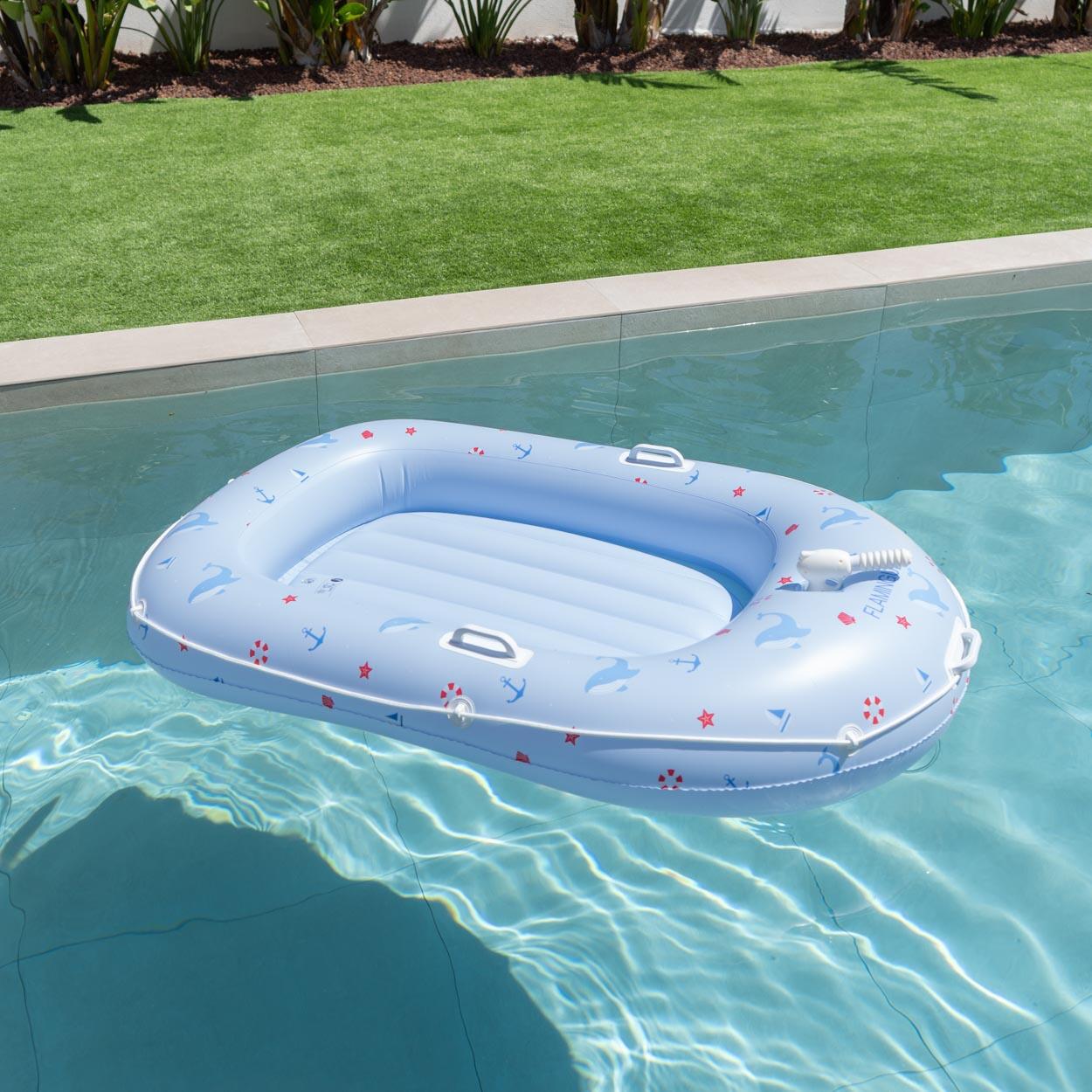 Flamingueo hinchable infantil PVC 7/7