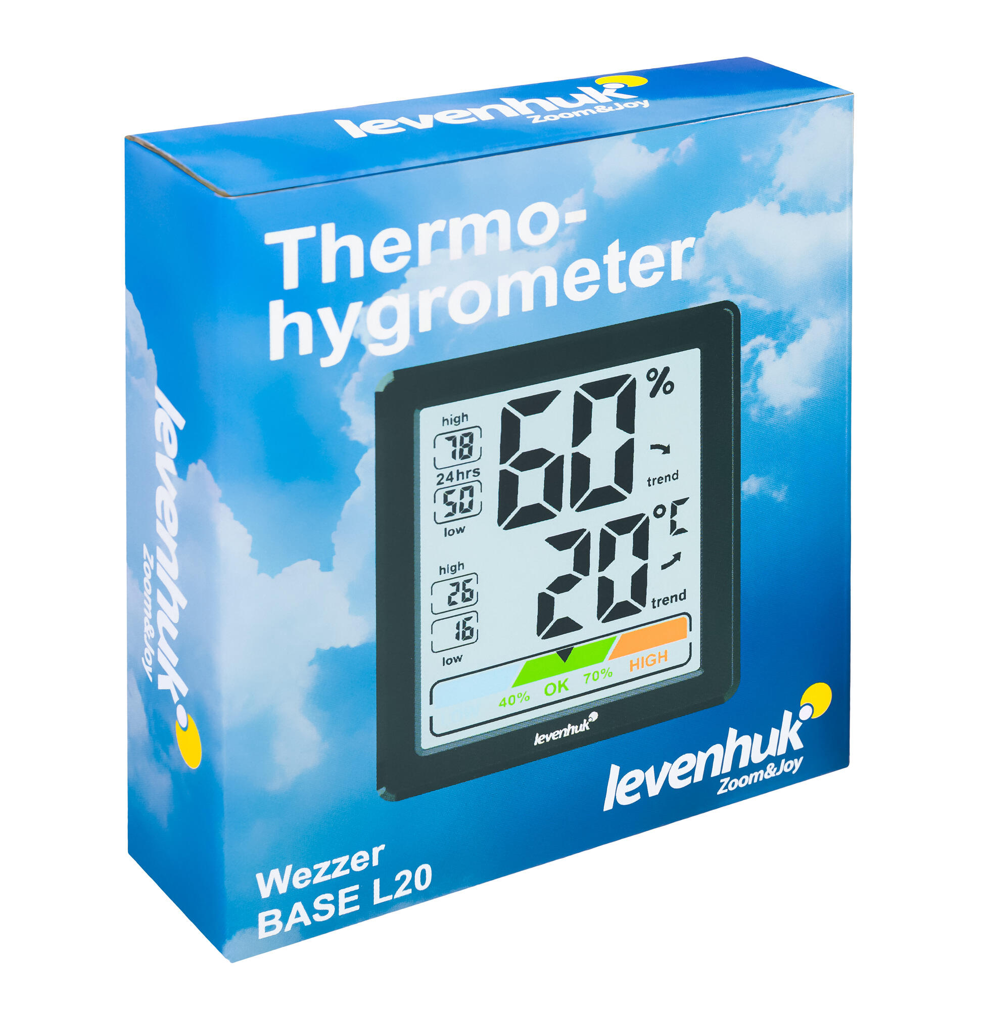 Termohigrómetro Levenhuk Wezzer BASE L20 7/7