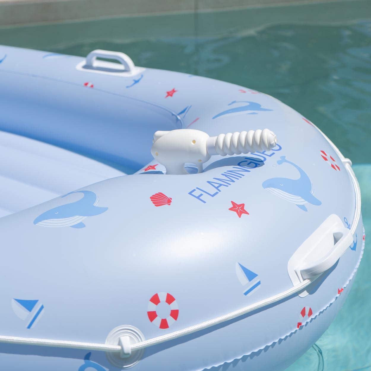 Flamingueo hinchable infantil PVC 5/7