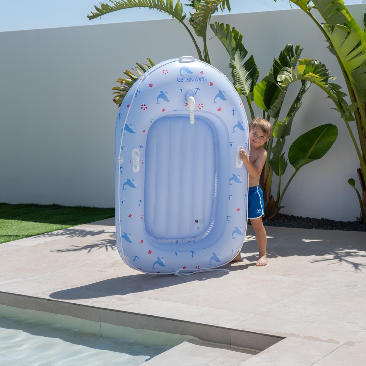 Flamingueo hinchable infantil PVC 6/7