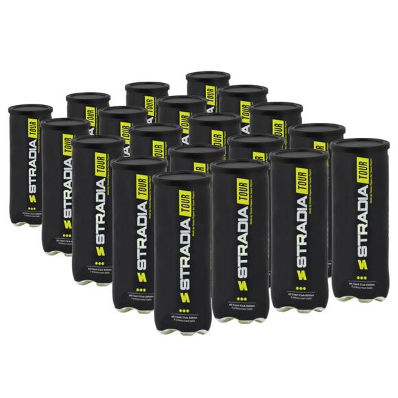 STRADIA “TOUR” Tennis Balls – Pack of 20 Tubes (60 Balls)
