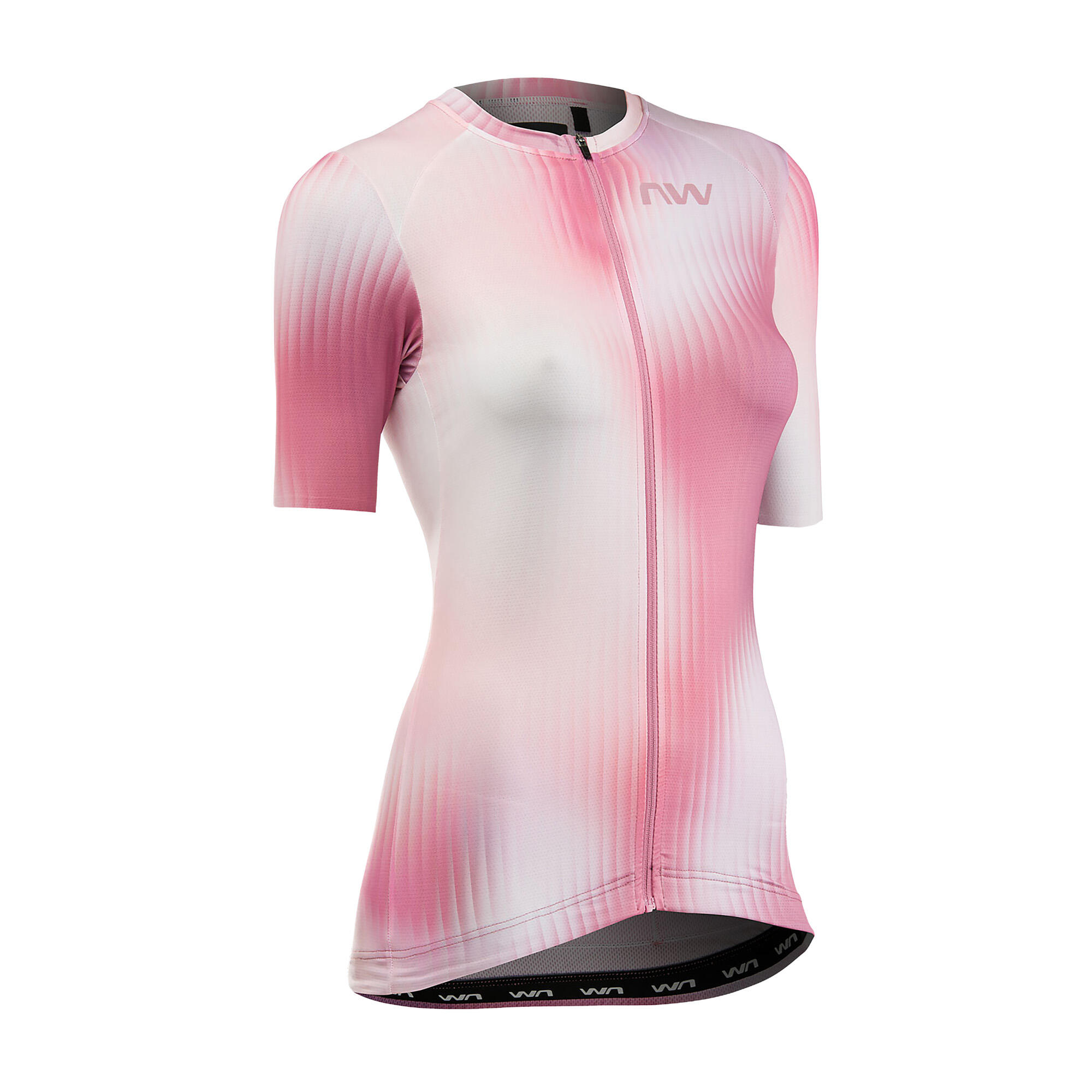 Koszulka rowerowa NORTHWAVE Blade Woman Jersey S/s różowy