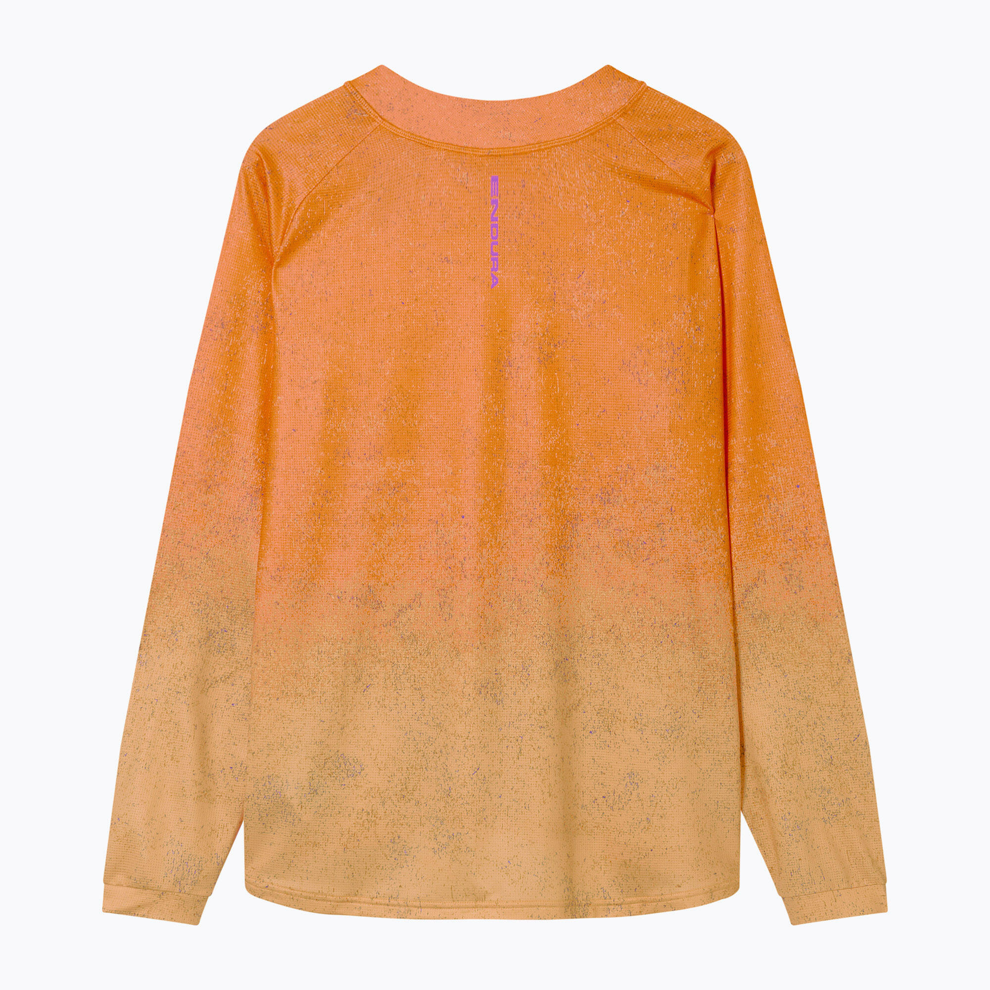 Maglia a maniche lunghe Endura Singletrack Print Orange Uomo 7/7