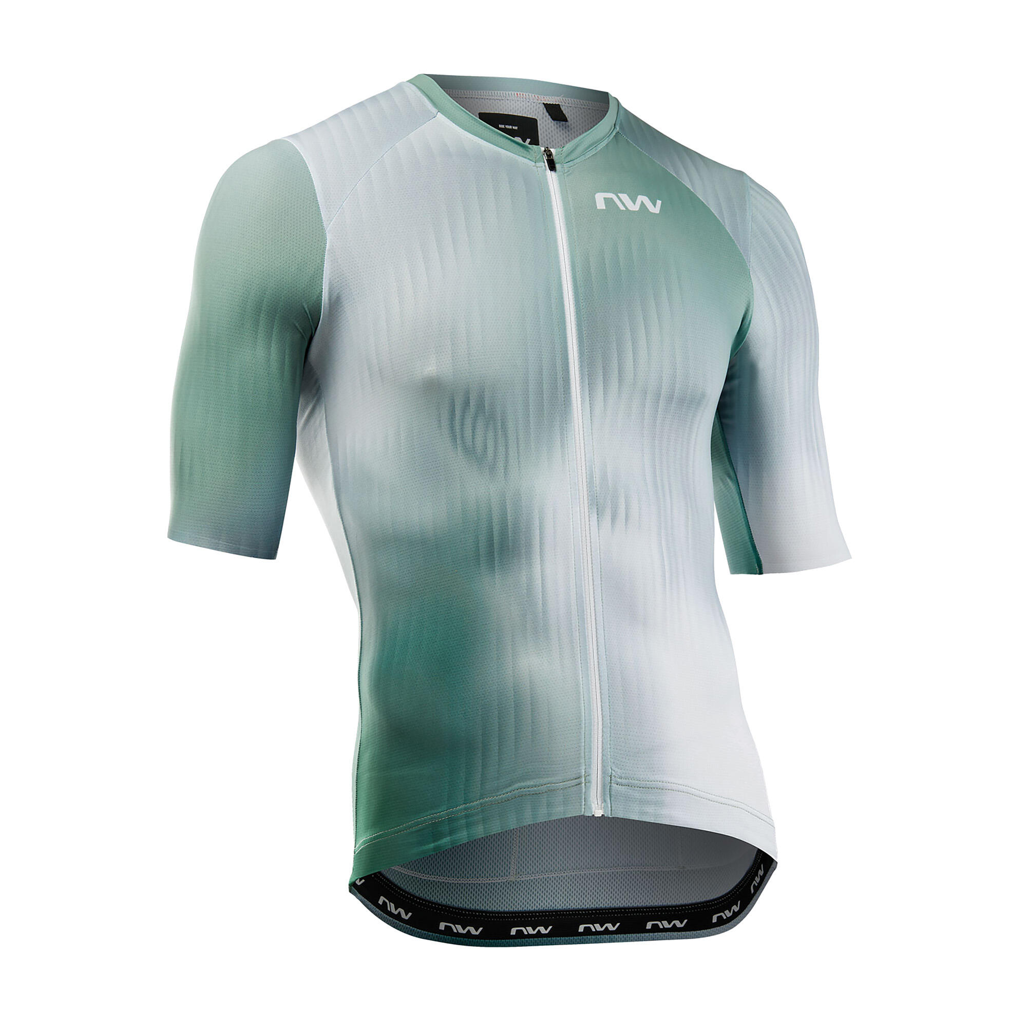 Koszulka rowerowa NORTHWAVE Blade Jersey S/s zielony 3/3