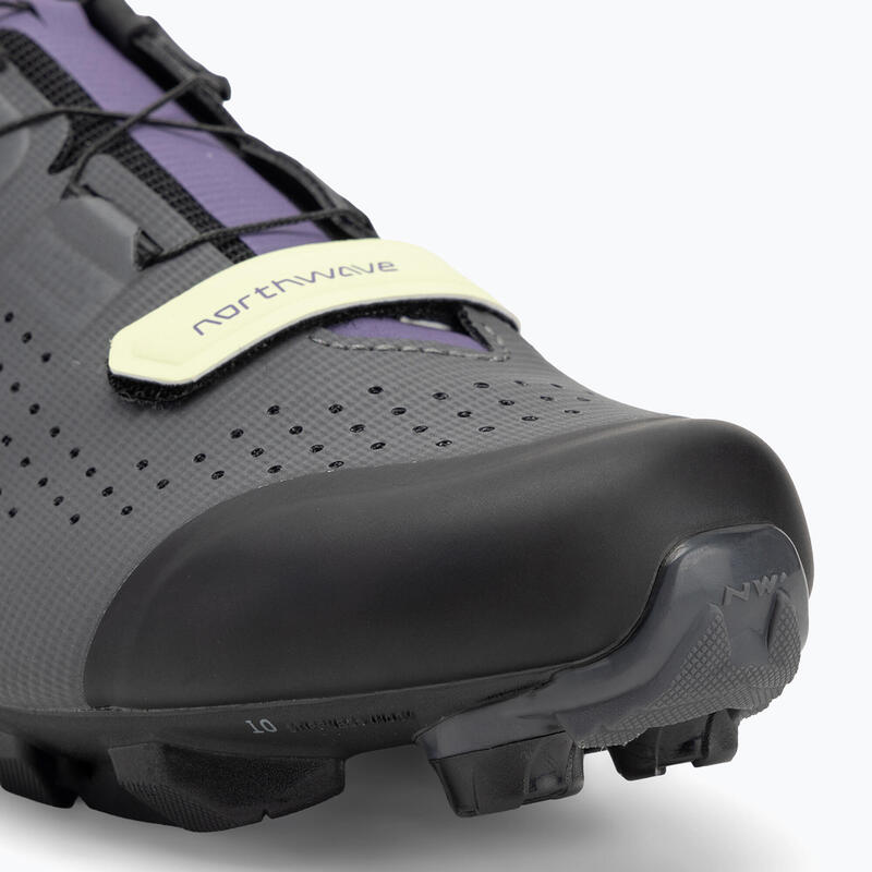 Pantofi ciclism MTB XC - Razer WMN - Dark Grey | Dark Purple