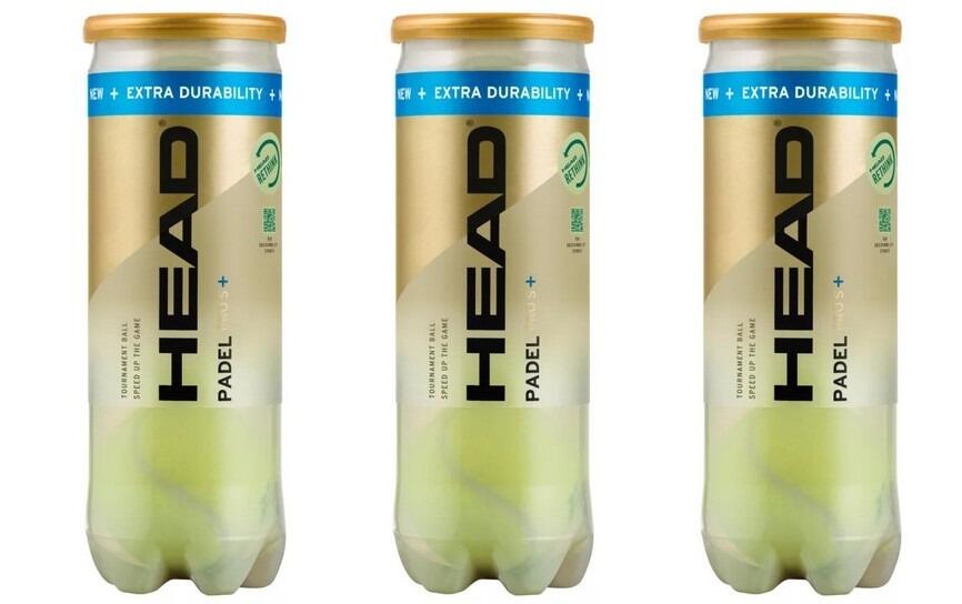 HEAD Padelballen Pro S - 3 blikken (9 ballen) 1/1