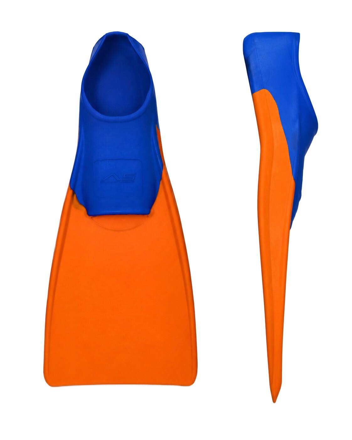 Płetwy treningowe pływackie junior na basen Aqua-Sport Long Floating Fins 4/7