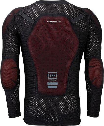 Gilet de Protection Kenny Reflex Noir/Rouge 2/4