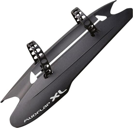GARDE BOUE VTT AV 26/27.5/29 POLISPORT MUDFLAP XL NOIR FIXATION TUBE DIAGONAL A