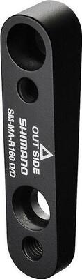 Shimano 160mm schijfrem adapter achter flatmount fm