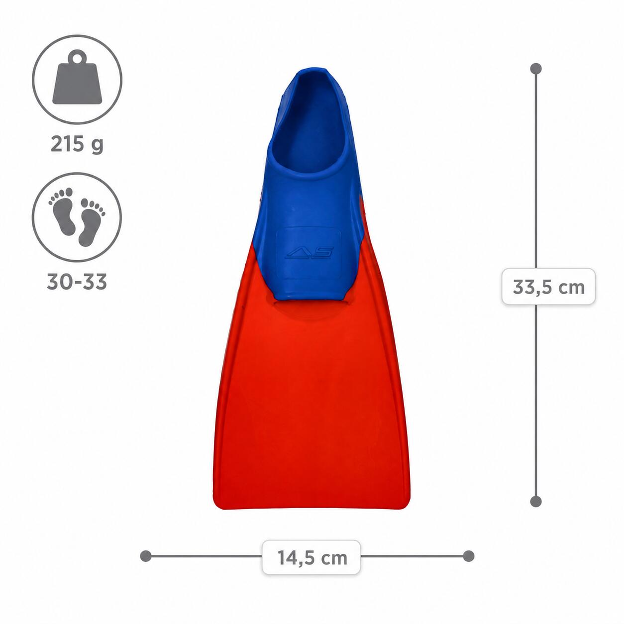 Płetwy długie treningowe pływackie Aqua-Sport Long Floating 5/7