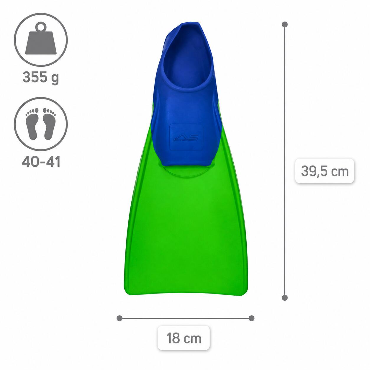 Płetwy długie treningowe pływackie Aqua-Sport Long Floating 6/7