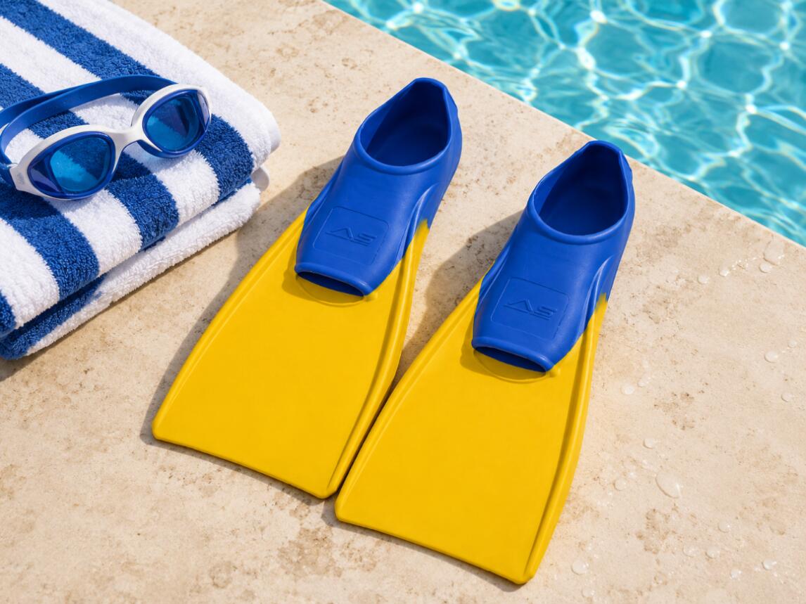 Płetwy długie treningowe pływackie Aqua-Sport Long Floating 6/7