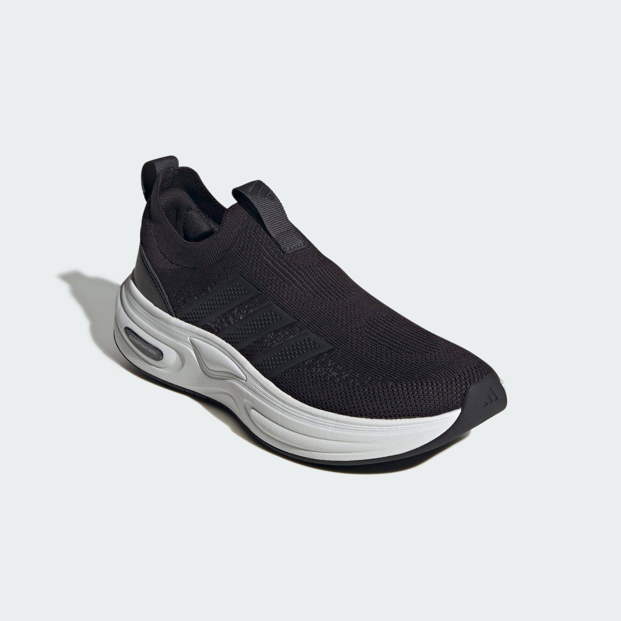 Adidas CLOUDFOAM CUXXION - SOCK Women Sportswear Shoes Black -  4
