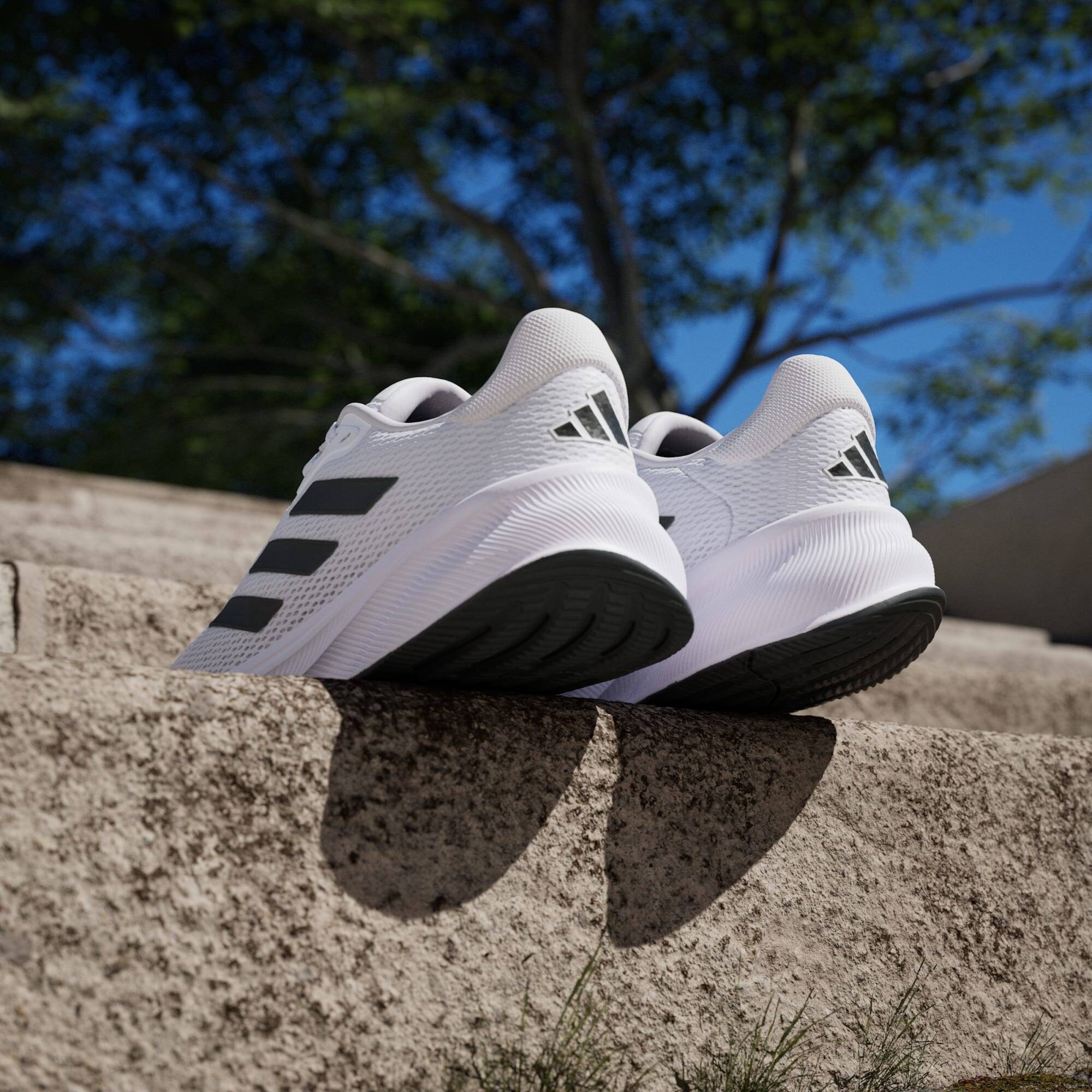 Adidas RESPONSE Men Running Shoes White -  5