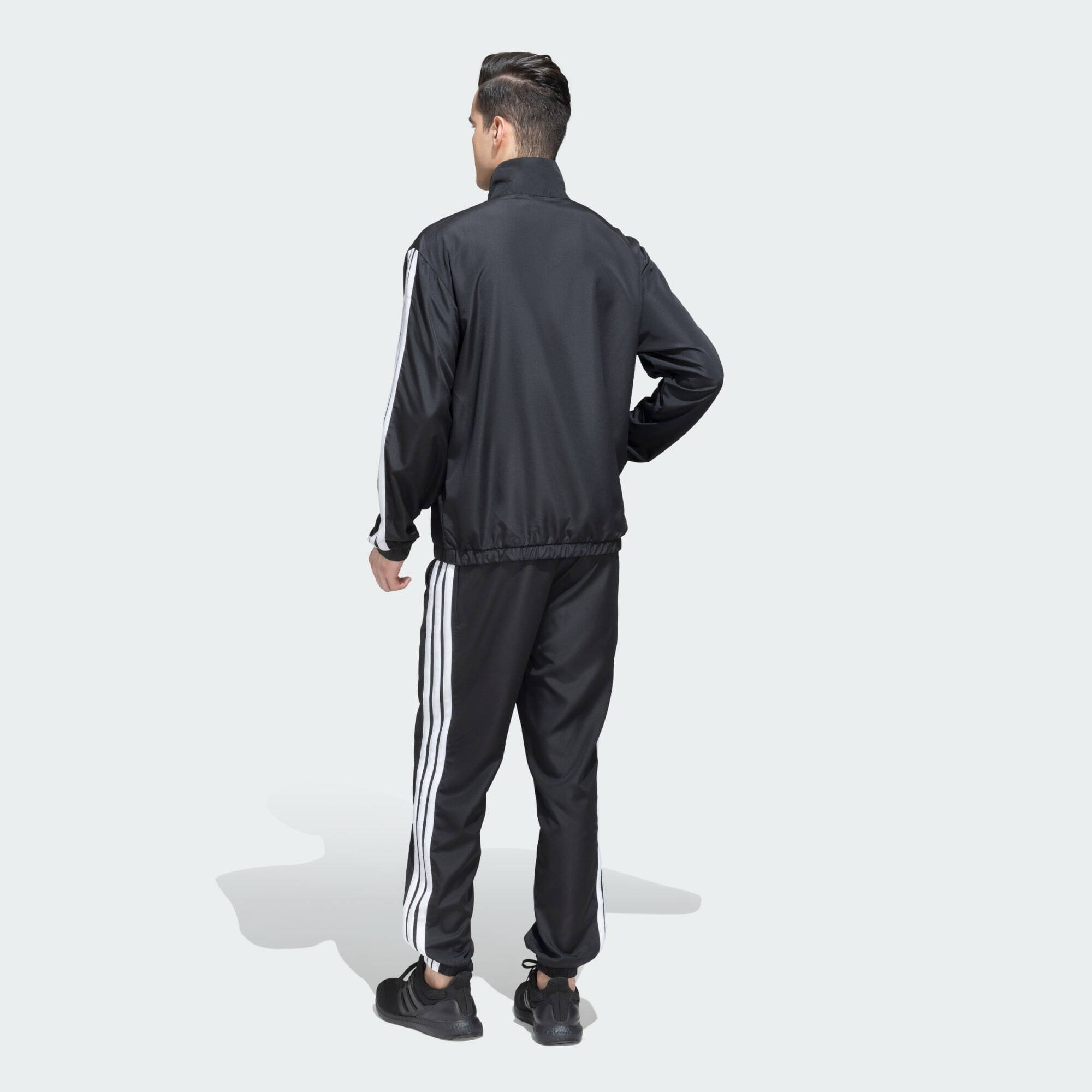 Adidas M 3S WV TT TS Men Not Sports Specific Track Suit Track Suit Black -  3