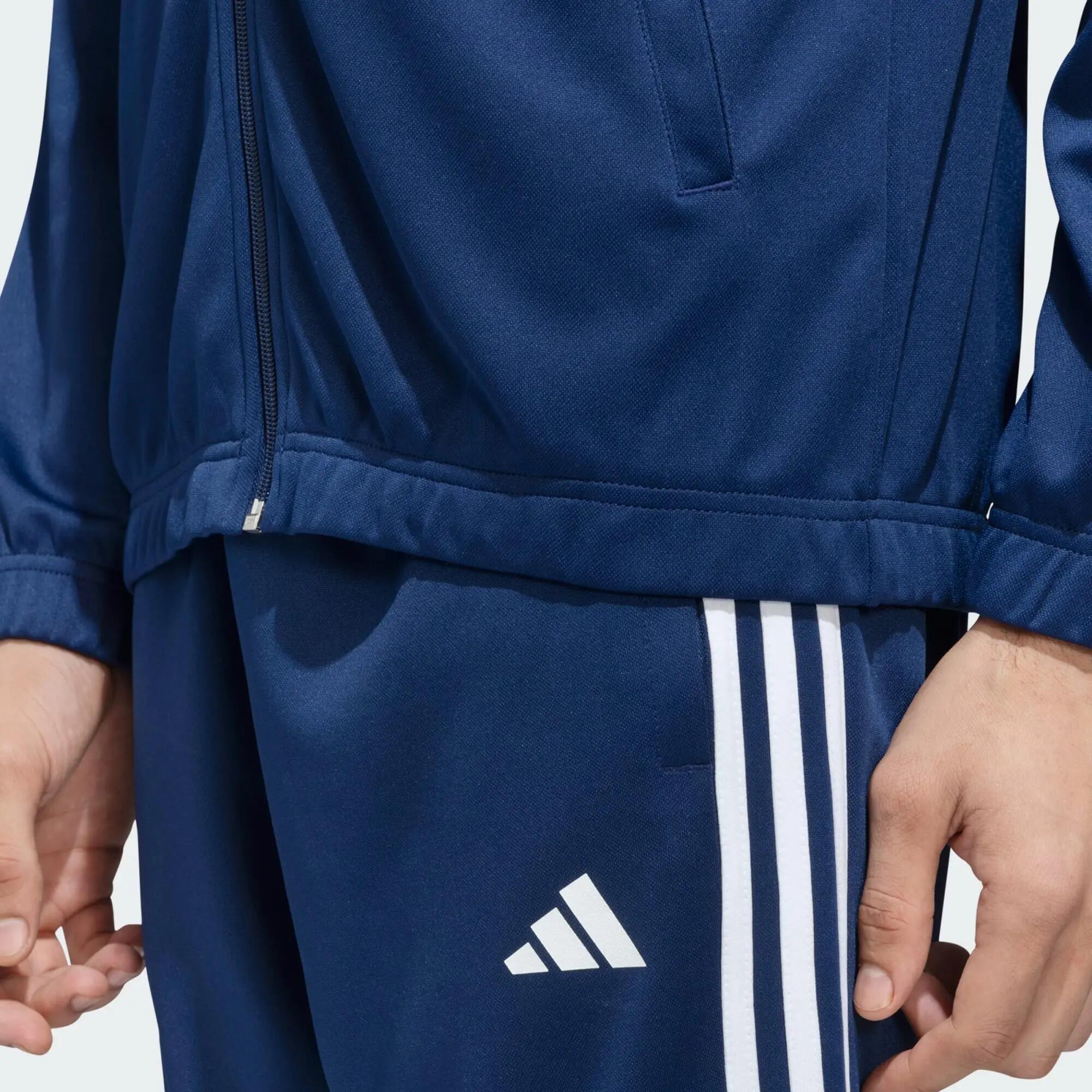 Adidas 3S Plain TS Men Not Sports Specific Track Suit Track Suit Blue -  5