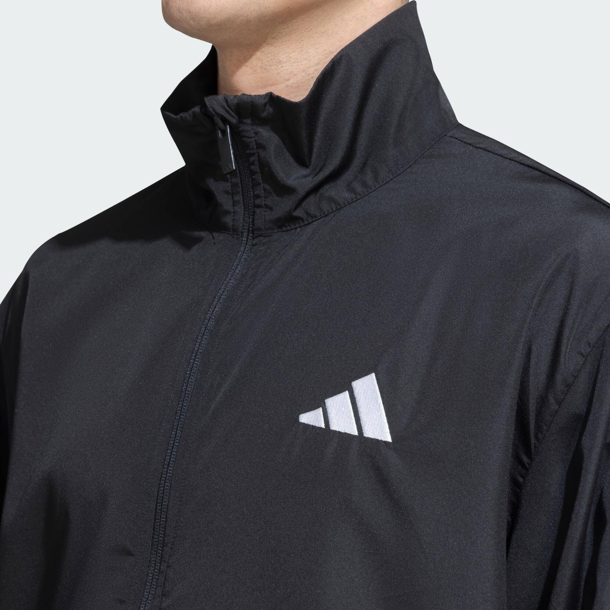 Adidas M 3S WV TT TS Men Not Sports Specific Track Suit Track Suit Black -  5
