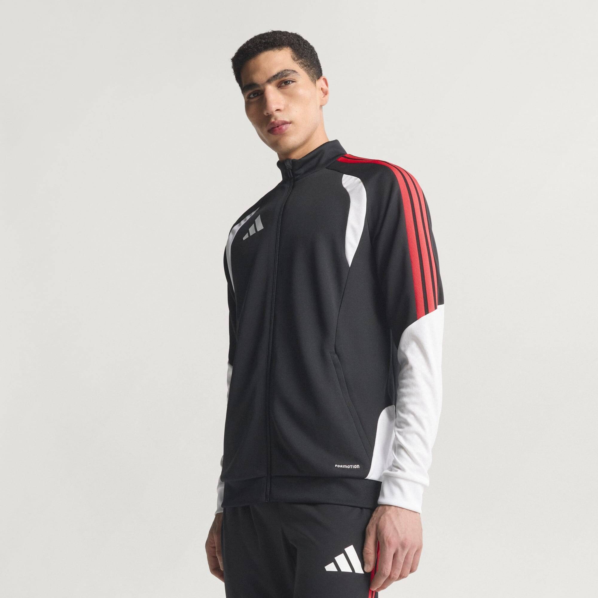 Adidas TIRO26C TR JKT Men Football/Soccer Track Top Track Top Black -  2