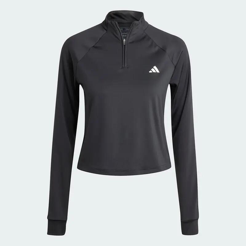 Adidas WE 1/4ZIP Women Training Track Top Track Top Black -  1