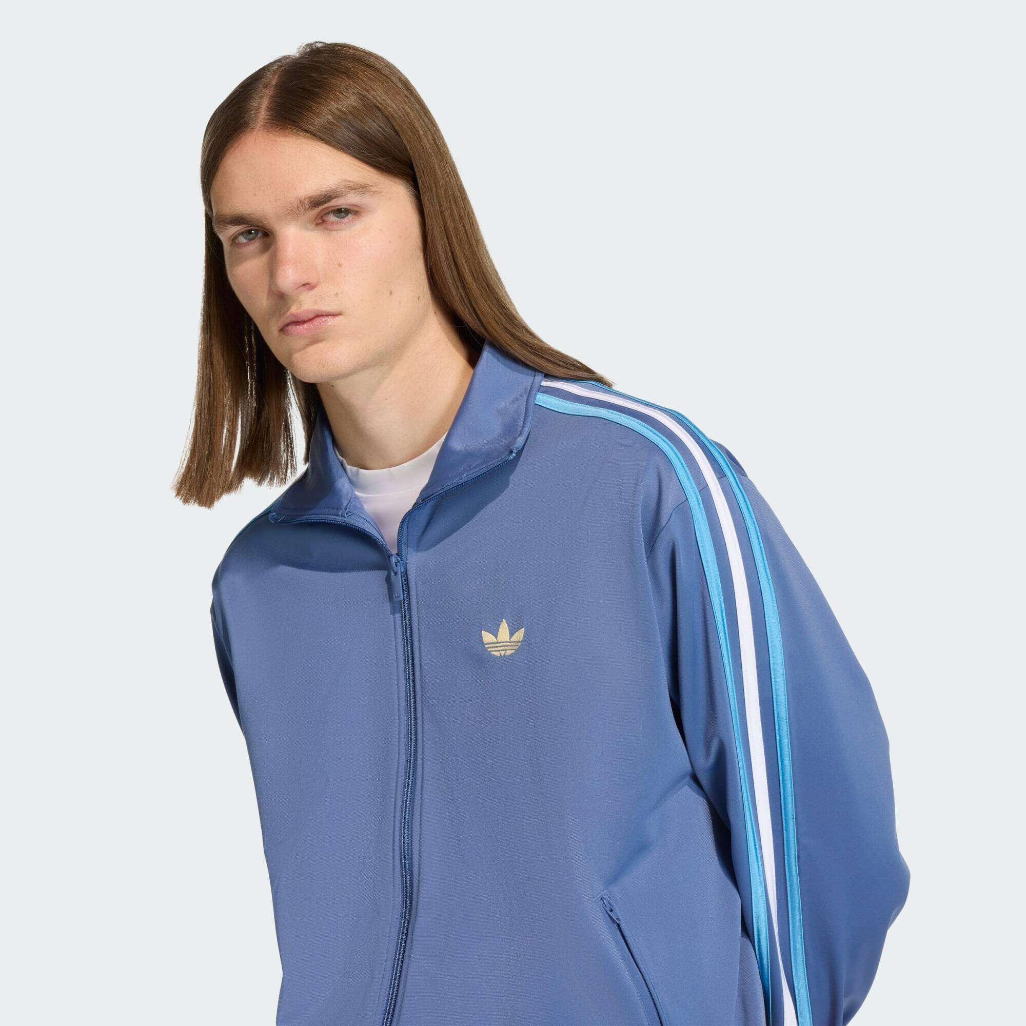 Adidas FIREBIRD TT Men Originals Track Top Track Top Blue -  4