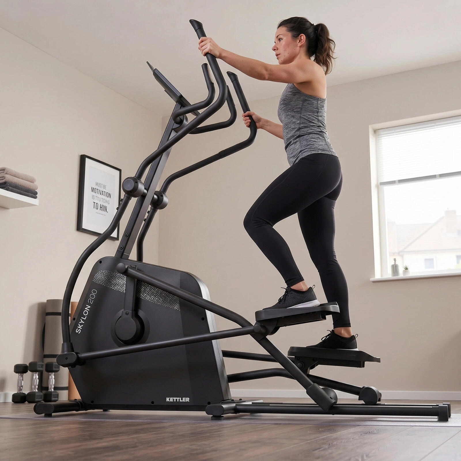 Crosstrainer - Skylon 200 - 32 Widerstandsstufen - LCD Bildschirm 2/3